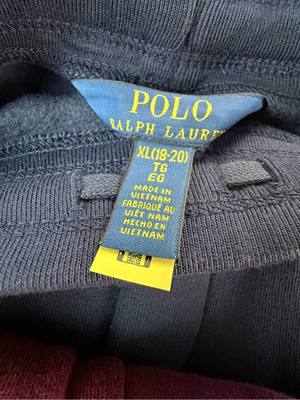 Ralph Lauren Young Burgundy&Navy Shorts Set of 1-SzL(14-16), 2-szXl(18-20)